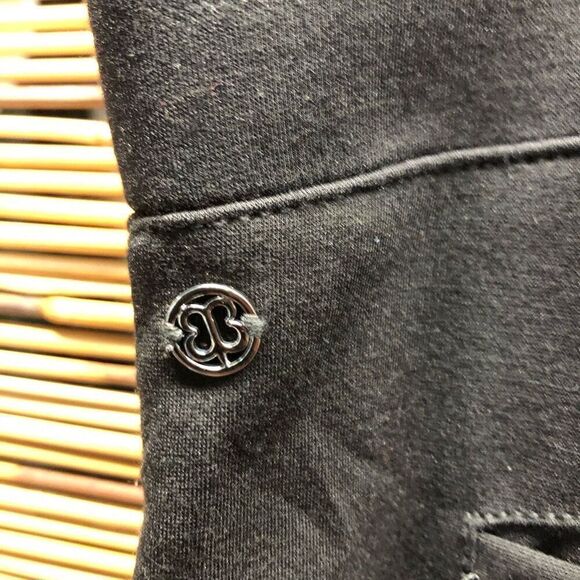 Betabrand Size XLL Long Black Cuffed Pants - Picture 5 of 7